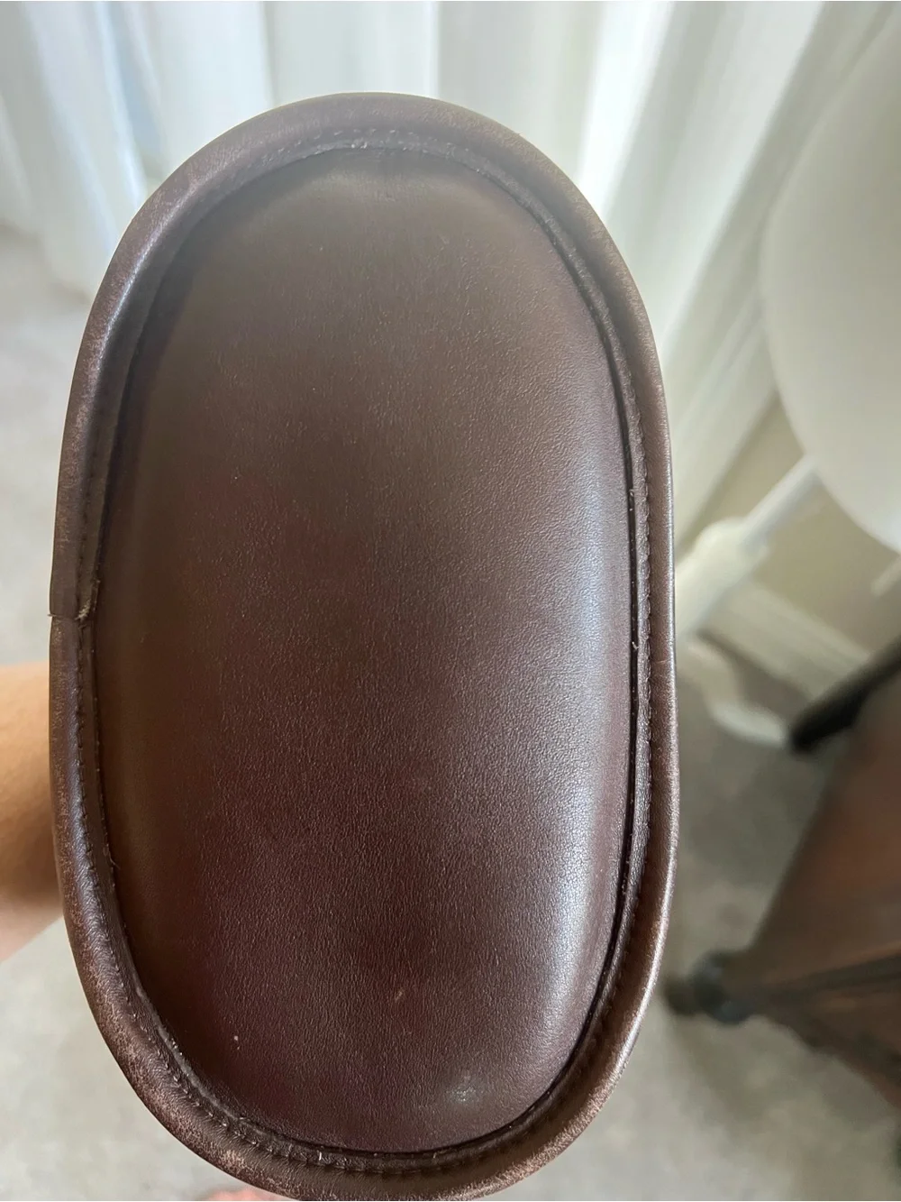 Vintage Coach Brown Leather Mini Purse (Style #9993)